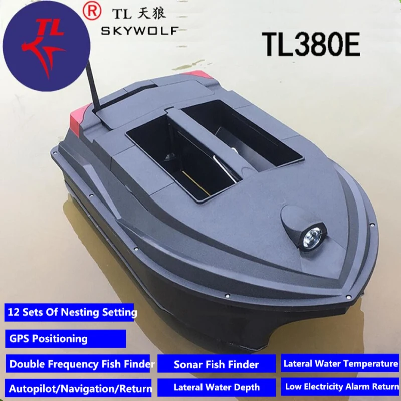 Professional Auto Return Gps Sonar Bait Boat Fishing Finder Tl380e Gps