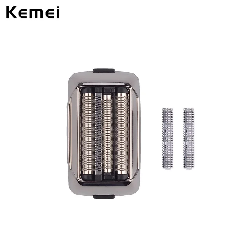 Сменная головка лезвия для бритвы Kemei, KM-5568, бритвенная сетка, фольга, запасные части для триммера бороды Kemei 31