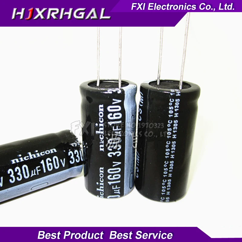 

5PCS 160V330UF 330UF160V 18*35 Electrolytic capacitor 160v 330uf 18x35