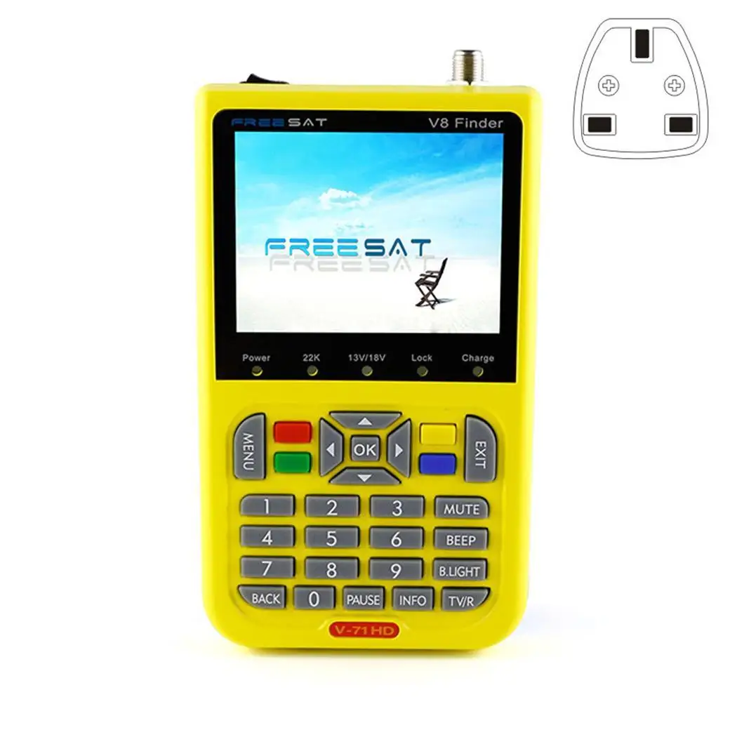 

High Definition Digital Satellite Meter Locator Seated Satfinder 75 Stylish design with distinctive look.