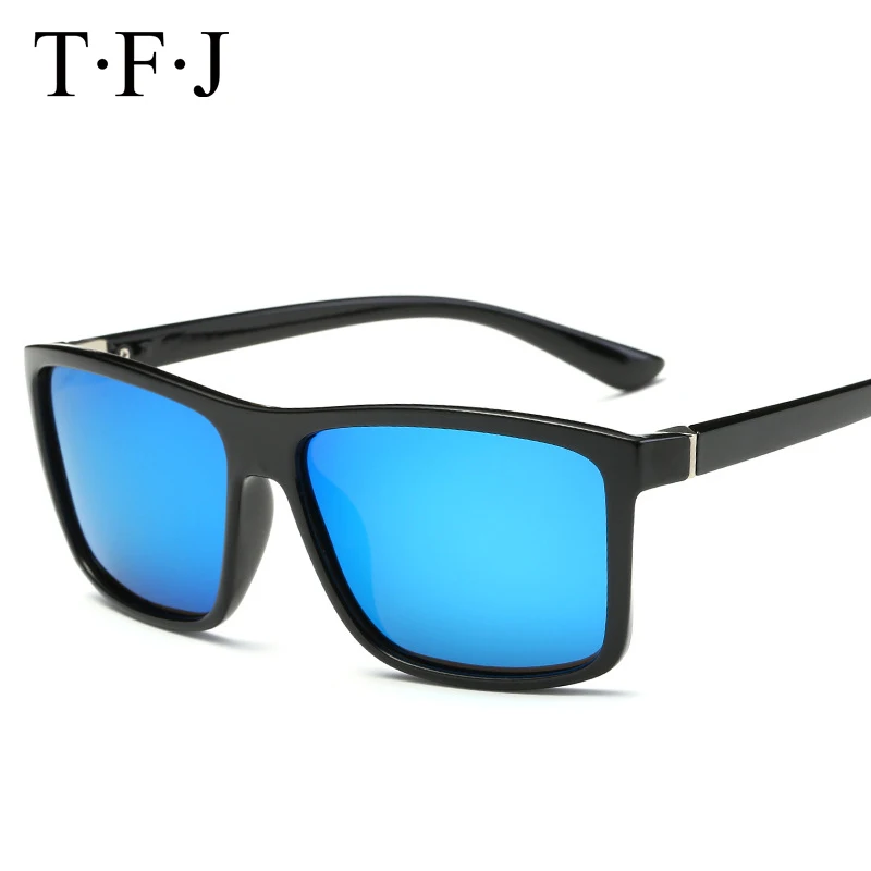 TFJ New Fashion Brand Designer Aluminum TR90 Sunglasses Polarized Mirror lens Male oculos Sun