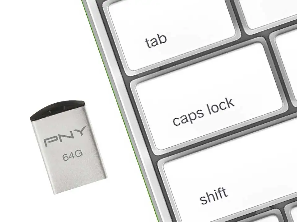 PNY флешка USB 2.0 Mini USB Флэш-Накопитель Micro M2 Атташе Удобный Без Крышки 32 ГБ USB Stick Металлический Корпус USB2.0 Памяти водитель flash drive