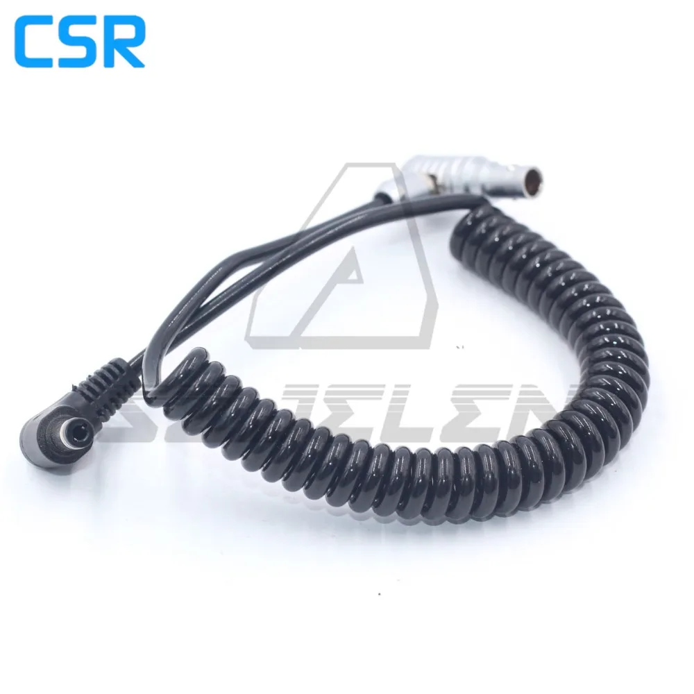 Коннектор под прямым углом FHG 0b 2pin к DC 5 5x2 мм кабель для DSLR Rig Power V Mount