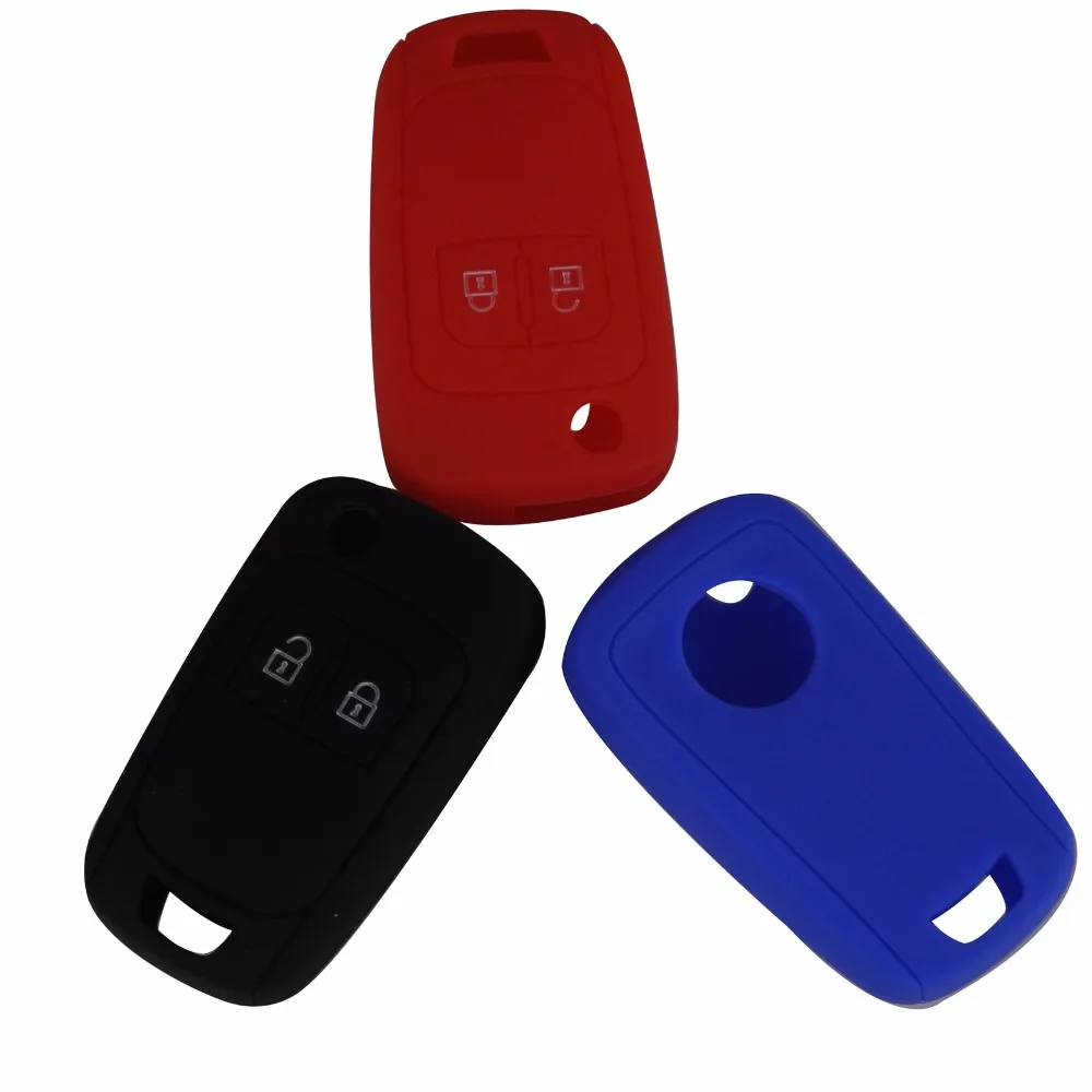 Remote 2 Buttons Silicone Key Cover Case For Chevrolet Epica Lova For Opel Vauxhall Astra