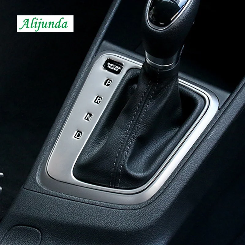 

For Hyundai Solaris 2017 Car Gear Shifter Covers Chrome Styling Inner Gear Switch Panel Cover Trim Decoration Accessories