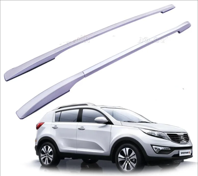 JINGHANG ل عالية جودة العلامة التجارية الجديدة سيارة أرفف لسقف السيارة رف أمتعة صالح لكيا SportageR 2010 2011 2012 2013 2014 2015 2016 بواسطة EMS
