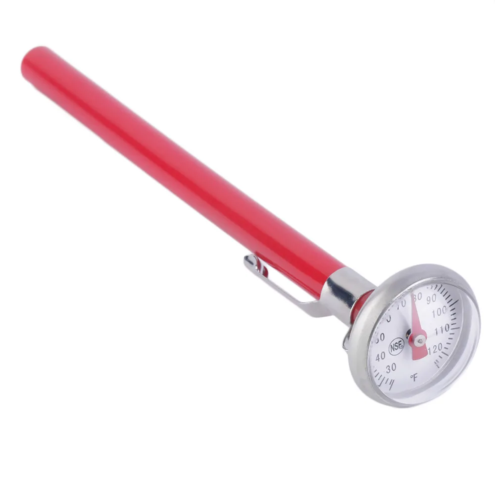 Stainless Steel Pocket Probe Thermometer Controller Gauge For BBQ Meat