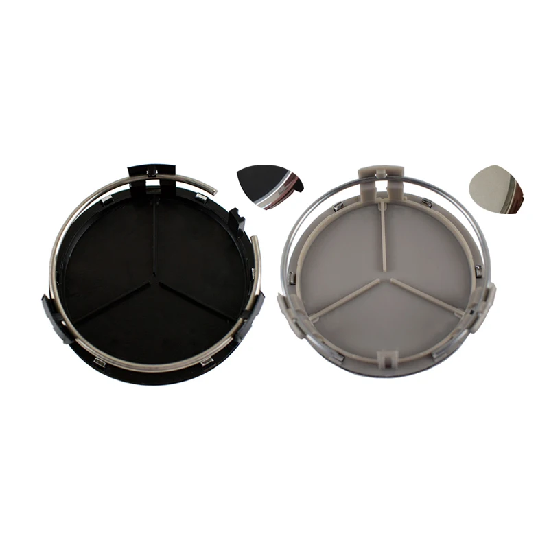 

4Pcs 75mm Car Rim Wheel Center Hub Cap For w204 w211 w203 AMG w212 w205 w124 w210 c180 w164 C E S CLS CLA GLE GLS