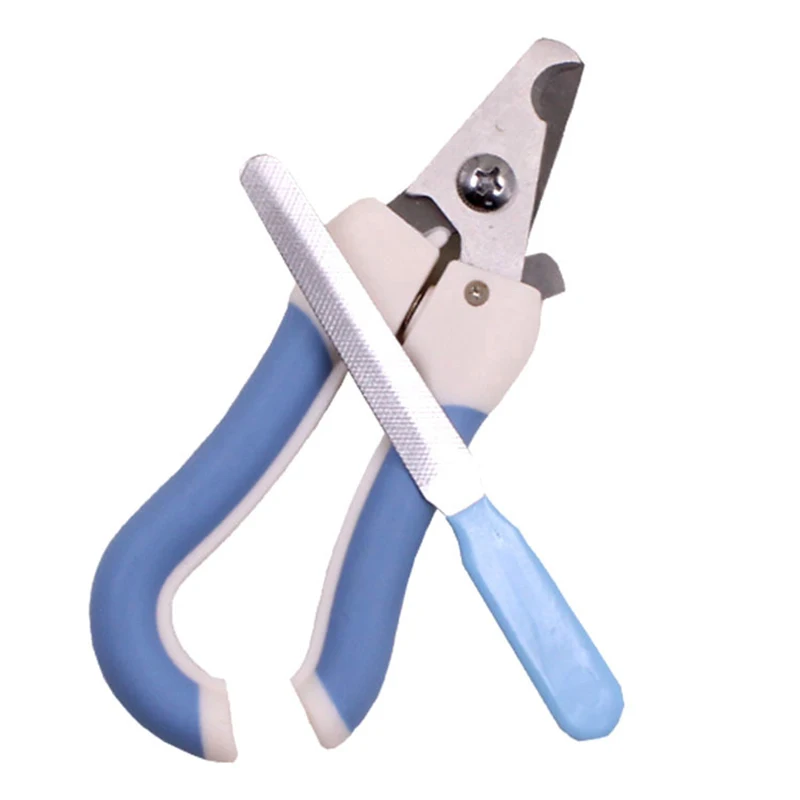 ПЭТ Nail Clipper Файл собака кошка Нержавеющая сталь ногтей безопасности резак и