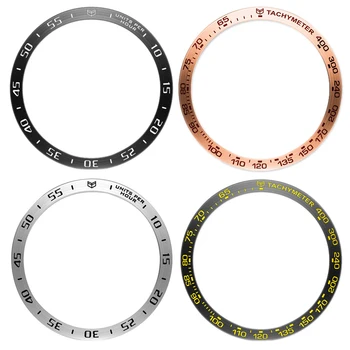

9 Style Metal Protection Ring for Samsung S3 Frontier/Galaxy Watch 46mm/42mm Scale Steel Ring Style Pioneer Watch Decoration