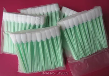 

Cheap !!! 300 pcs Foam cleaning swabs for solvent printer , cleaning swab