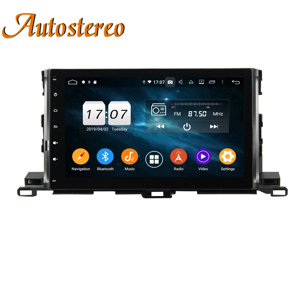 Clearance DSP Car DVD player Android 9 Car GPS navigation for Toyota Highlander 2015 2016 2017 auto stereo radio mirror link video player 5 Clearance DSP Car DVD player Android 9 Car GPS navigation for Toyota Highlander 2015 2016 2017 auto stereo radio mirror link video player 5