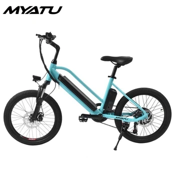 

MYATU Electric Bicycle Bike two Wheel Electric Scooters 20 inch 36V 250W Removable battery Portable Electric Scooer Bike Adults