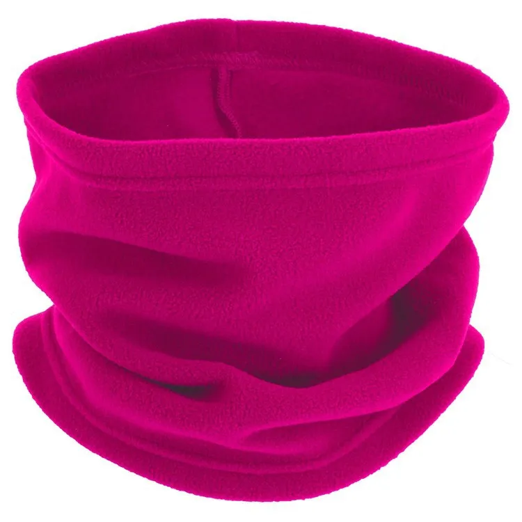 Для мужчин женщин флис термальность средства ухода за кожей Шеи Теплые TubeScarf уход за кожей лица маска головные уборы шапочка Шап - Цвет: Розовый