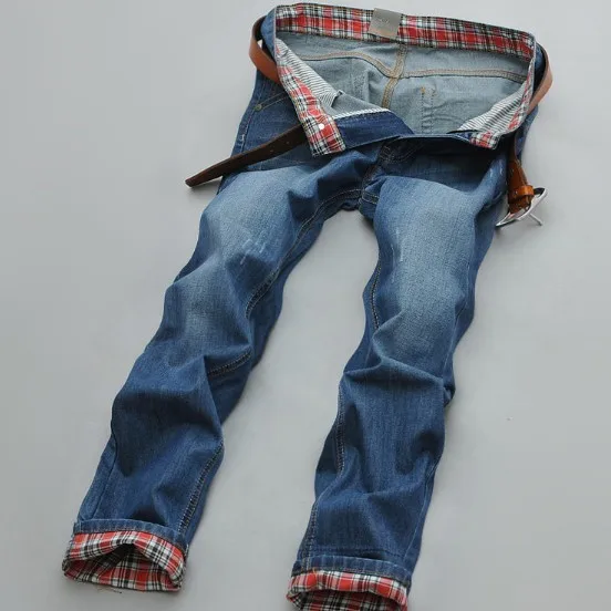 

Free shipping Factory direct sales Good quality new spring summer 2017 Korean version brand men straight jeans Cheap wholesale