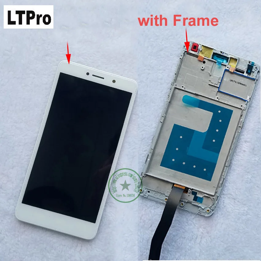 ЖК дисплей LTPro 5 дюйма с сенсорным экраном и дигитайзером в сборе рамкой для Huawei