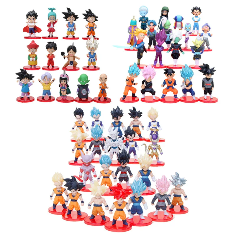 

Dragon Ball super Saiyan Vegeta Gohan Goku Trunks Freeza Vegetto Syn Dragon Ball Z Figure Toy PVC Model Anime Collection Kid Toy