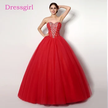 HVVLF Quinceanera Dresses Ball Gown Floor Length