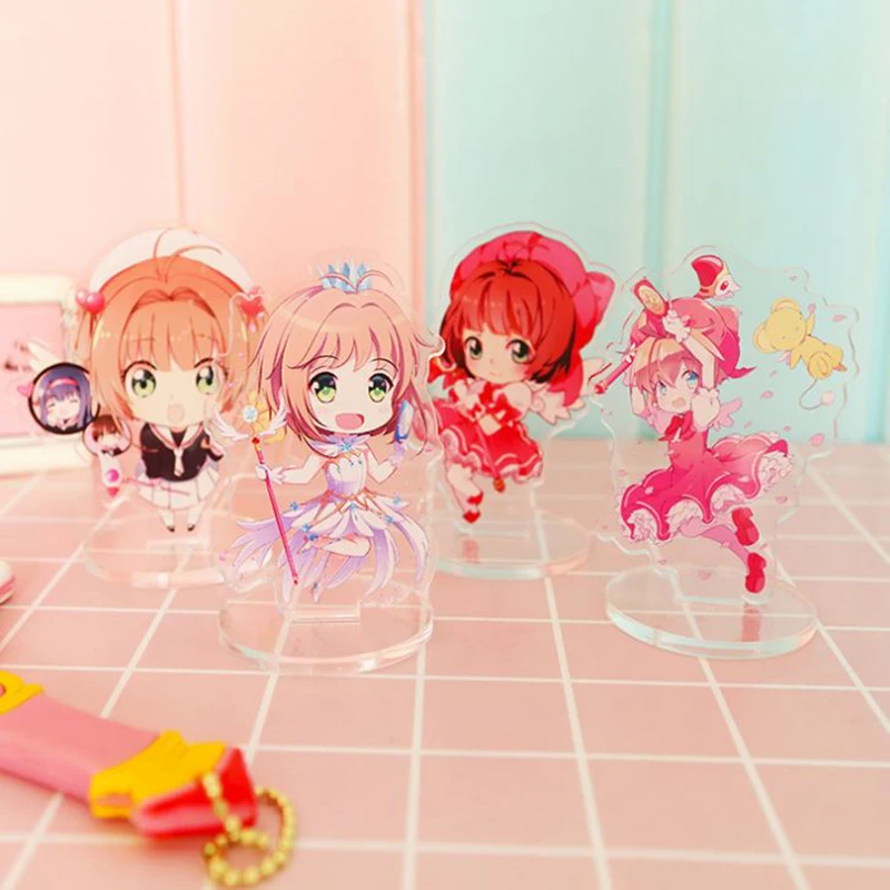 

1 Pc Adorable Anime Cardcaptor Sakura Acrylic Stand Model Toys Card Captor Sakura Action Figure Ornament toy