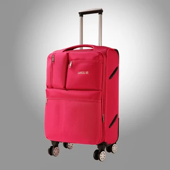 

Classical commercial type trolley luggage on universal wheels,oxford silk colth travel luggage bags,22inches suitcase