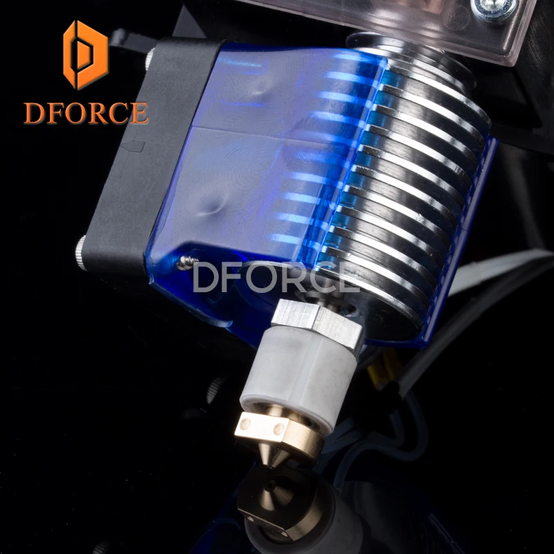DFORCE 3D Друкер Hotend V5 V6 подключения печатающей головки 24 vheating трубки 12V