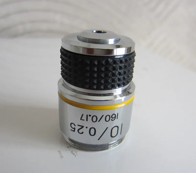 

2019 New 10X L=185 Professional Educational Achromatic Bio-Microscope Objective Lens for Biological Microscope Lab Accessories