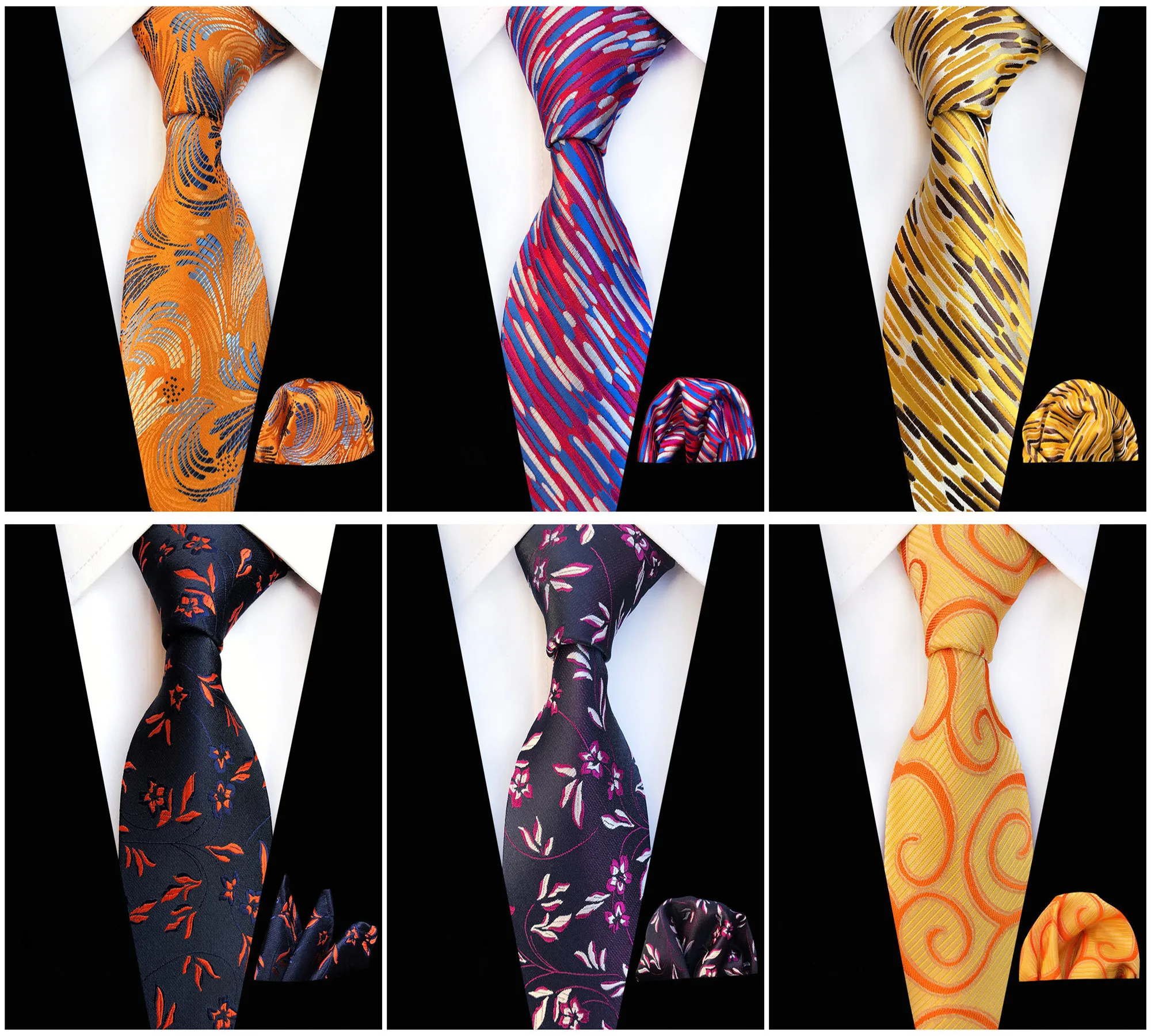 Fashion Explosion Style High Quality Polyester Silk Men's Tie