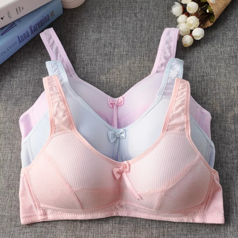 New Model Young Girl Training Bras Top Quality Teen Underwear Tops For Girls training Bras For Teenage Girls