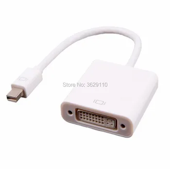 

Thunderbolt Mini DispayPort DP to DVI Adapter Cable Male to Female Mini DP to DVI Converter 1080P for Monitor Projector Display