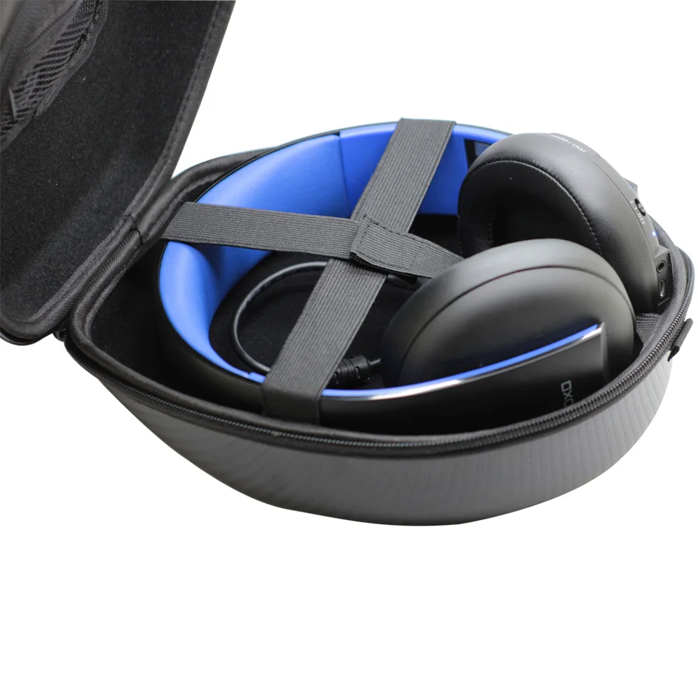 POYATU Portable Full Size Case Bag For SONY Gold Wireless Playstation PS3 PS4 7.1 Virtual Surround Headphones Headset Carry Box (6)