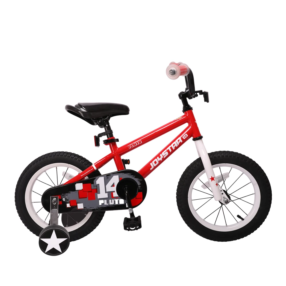 Joystar Boys' Bicycle 14 inch Kids Bike with Training Wheel and Coast Break , 85% Assembled