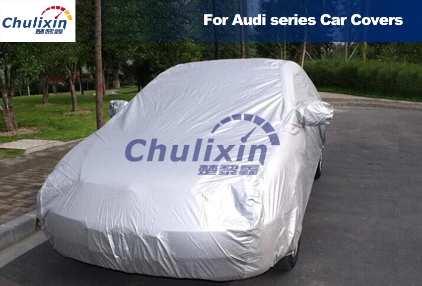Car covers Waterproof Full Cover Sun UV Snow Dust Rain Resistant Protection Gray for Audi A3 A8L A4L A4 A6L A6 A5 A7 S5 Q3 Q5 | Автомобили