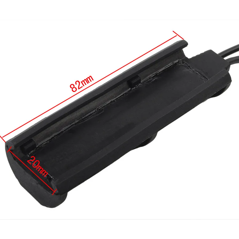 Remote Dual Switch Tactical Durable Night Evolution Military Pressure Pad for XM PEQ Hunting Weapon Light Flashlight Accessorie