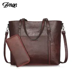 ZMQN сумки для женщин кожа Винтаж Женский Tote через плечо для большой ёмкость кошельки и сумки Bolsas Femininas C664