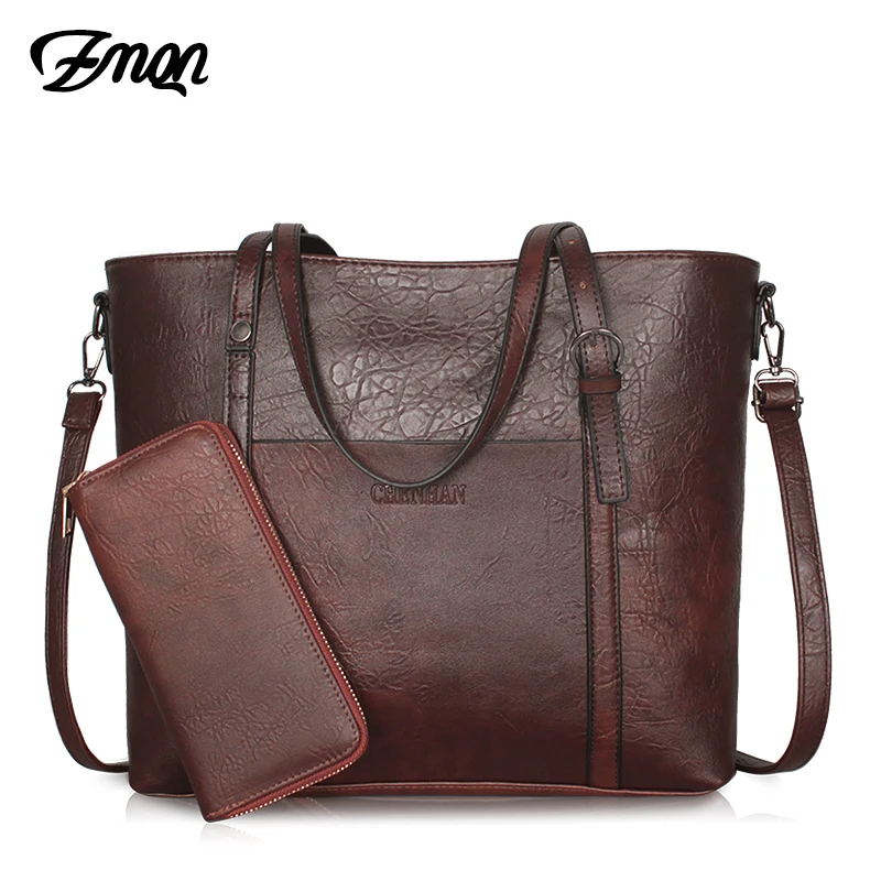 ZMQN حقائب جلدية خمر الإناث حمل Crossbody حقائب للنساء قدرة كبيرة المحافظ و حقيبة يد Bolsas Femininas C664