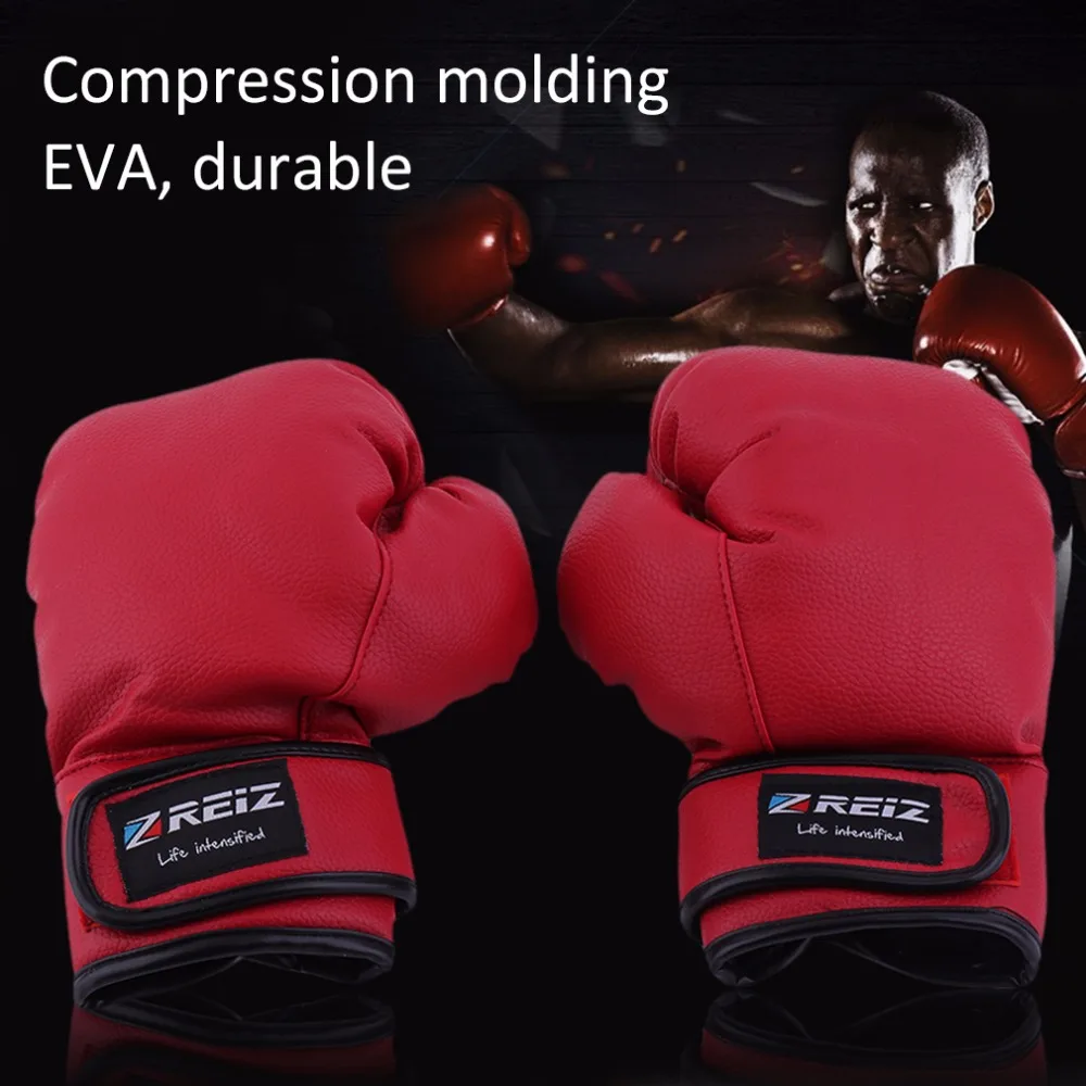 1 Pair Professional High Density EVA Boxing font b Gloves b font Breathable Sport Traning Adult