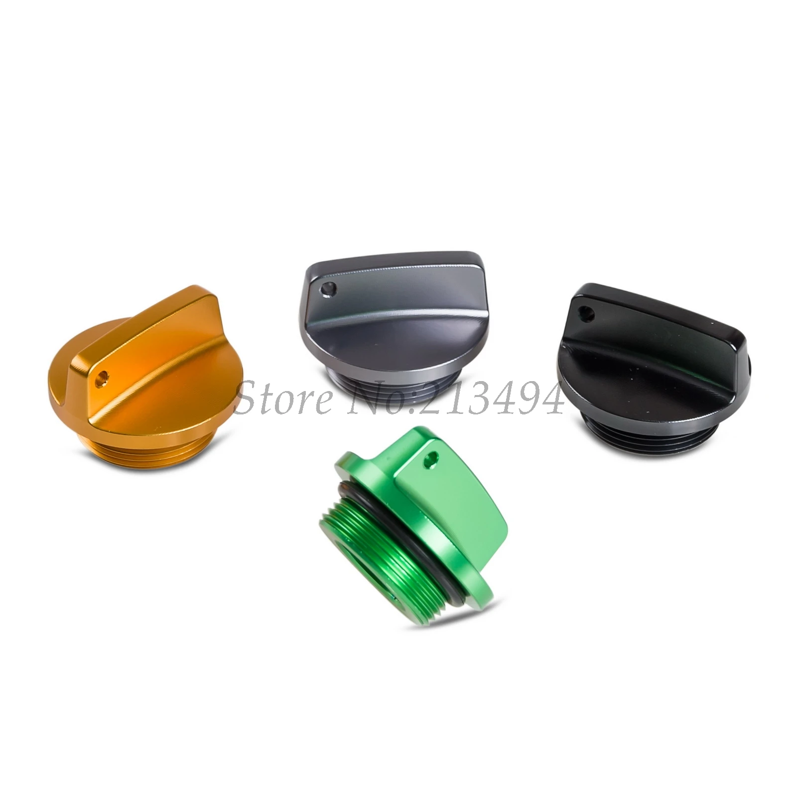 NICECNC Engine Oil Filter Cap Plug For Kawasaki ZX6R ZX9R ZX10R ZX12R ZX14R Z250 Z750 Z1000