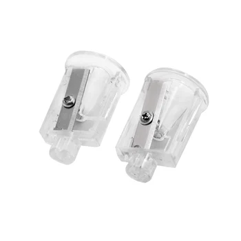 

2pcs/Pack 2 Holes Electric Pencil Sharpener Student Pen Knife Sharpener Spare Blades For TENWIN 8004 Office School Supplies