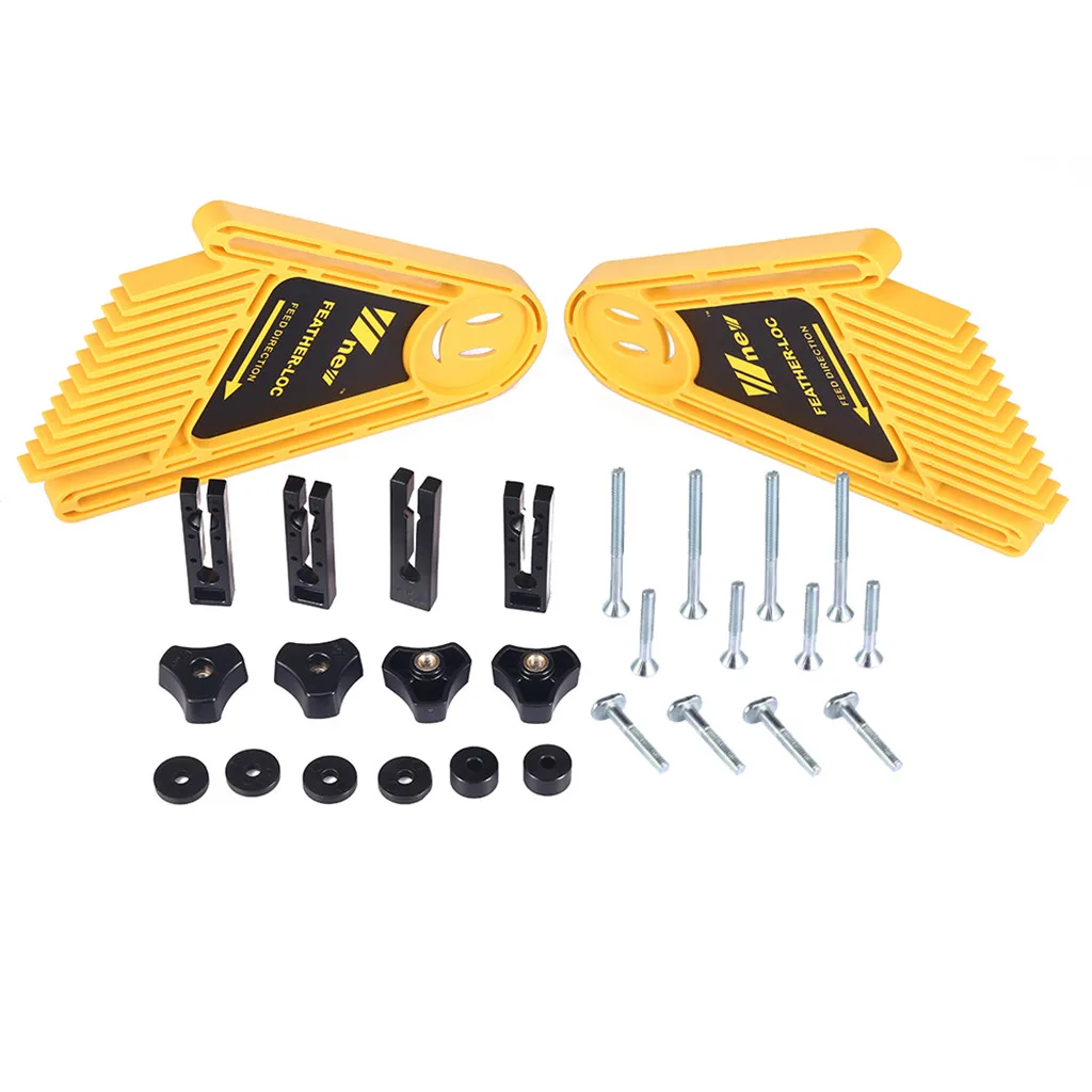 

Multi-purpose Feather Board Set For The Table Saw Woodworking Tools Set Engraving Machine Double Feather boards Head Cutter T10
