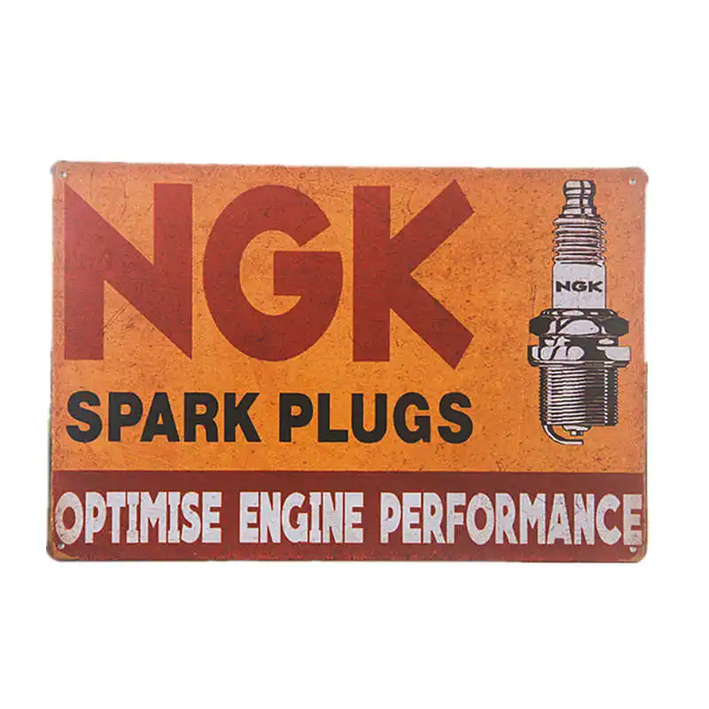 NGK Dunlop Texaco табличка винтажная металлическая жестяная вывеска домашний бар паб