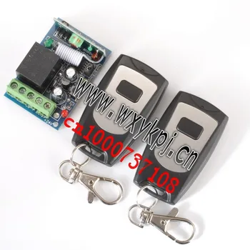 

Long DC 12V 10A 1CH Wireless Remote Control switches Transmitter Receiver Modul Toggle Momentary 1Relay Switch /light switch