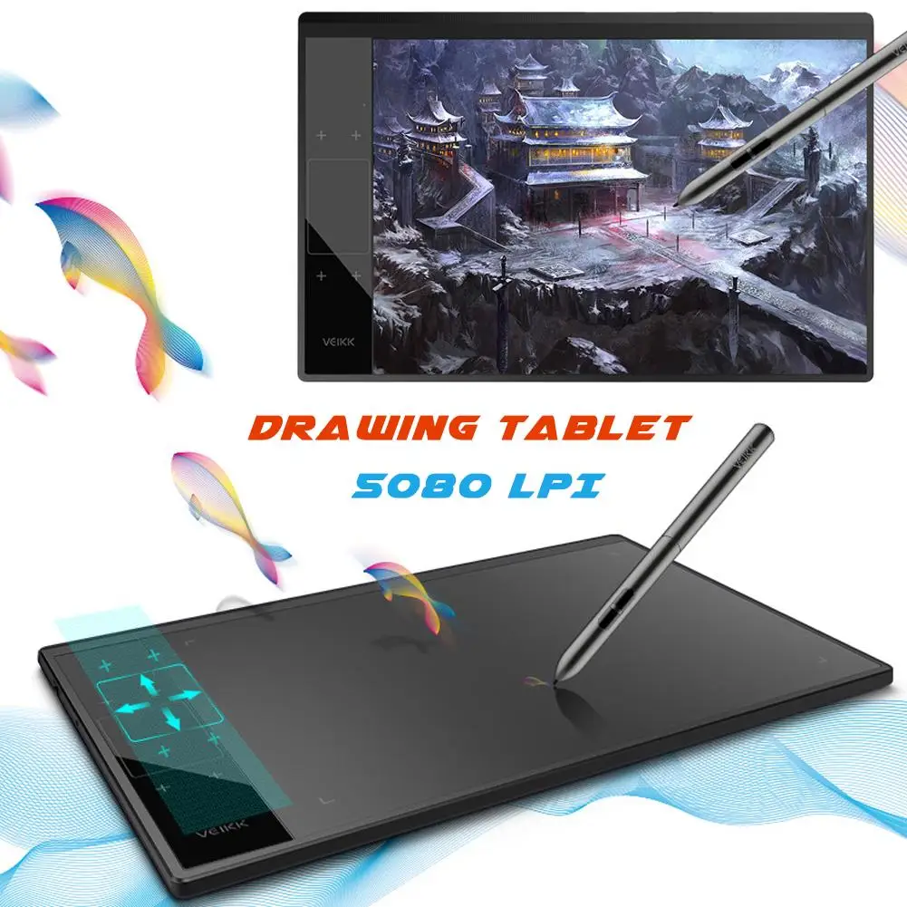 10*6 Inch A30 Graphic Tablet 8192 Levels Digital Tablet Drawing Tablet