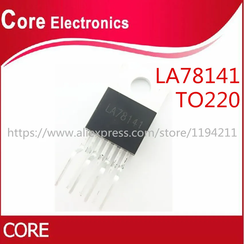 10 шт./лот LA78141 78141 TO 220 7 IC|Интегральные схемы| |