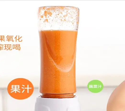 

2018041202 xiangli Automatic Pulp Ejection juicer Solid Jam Stainless Steel Portable Mini Manual Juicer Machine 4 colours 85
