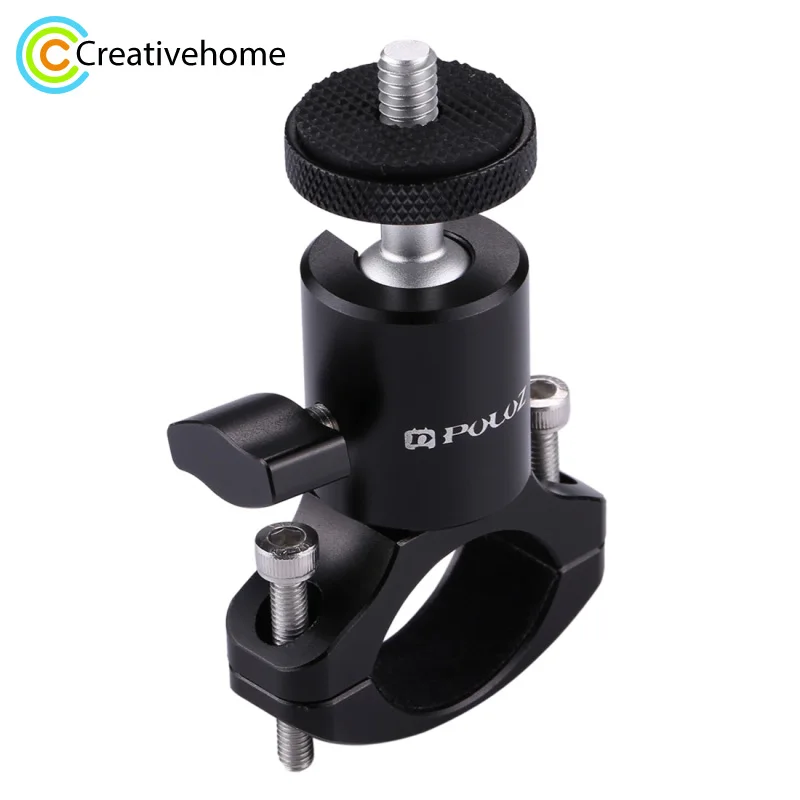 For Gopro Bike Mount CNC Aluminium Motorcycle Handlebar Roll Bar Holder For GoPro Hero 4 3