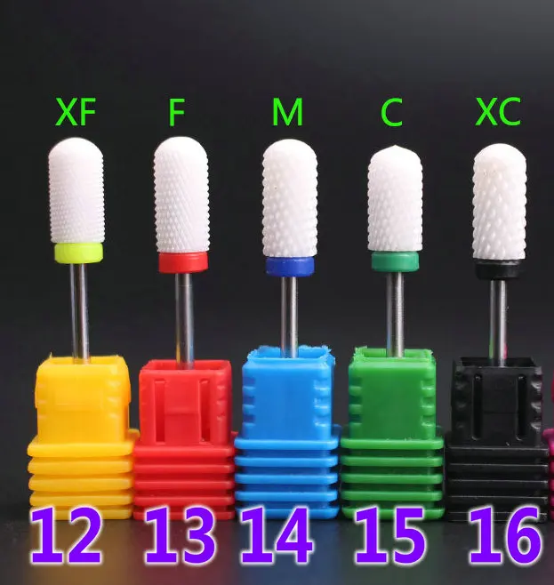 Milling Cutter For Manicure Ceramic Nail Drill Bits Manicure Machine Accessories Rotary Electric Nail Files Nail Art Tools -