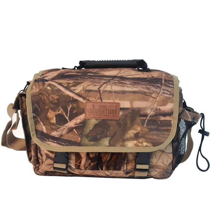 Походная камуфляжная сумка на плечо для охоты, рыбалки, мужчин и женщин, для активного отдыха, для альпинизма, для верховой езды, тренировочная Водонепроницаемая тактическая сумка, сумка для аксессуаров - Цвет: 1