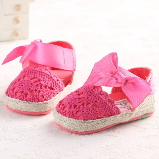 Marque Nouvelle chaussure bebe fille Bébé Mignon Papillon noeud Enfant Princesse Chaussures Pour
