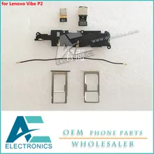 Для lenovo Vibe P2 P2C72 P2A42 задняя камера громкий динамик зуммер модуль SIM Слот держатель лоток антенна сигнал аксессуар пряди