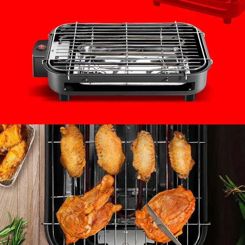 

Electric Heating BBQ Household Smokeless Barbecue Machine Electric Oven Barbecue Machine Meat Machine Electric Oven High Quality